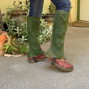 Green half chaps